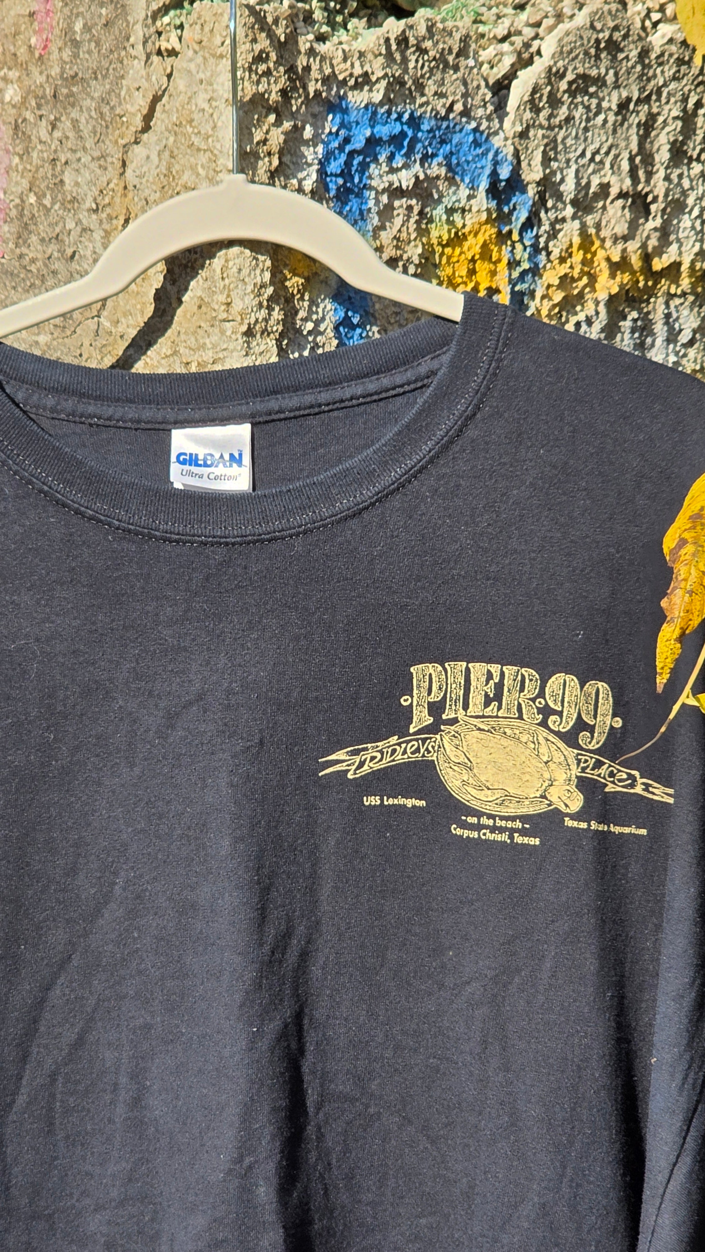 Pier 99, corpus Christi graphic tee. Size large