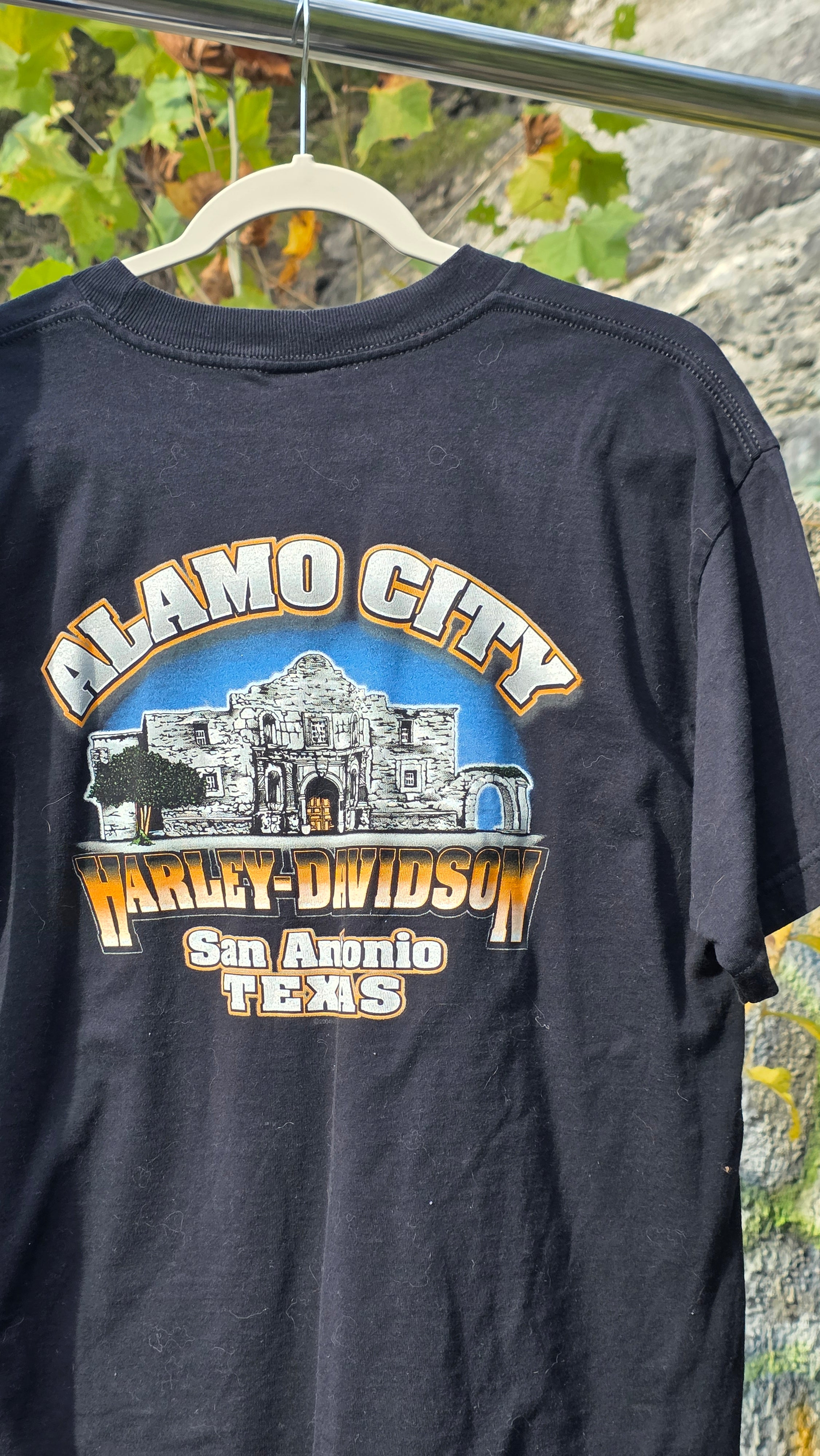 08' Harley Davidson "Alamo city, San Antonio texas" tee