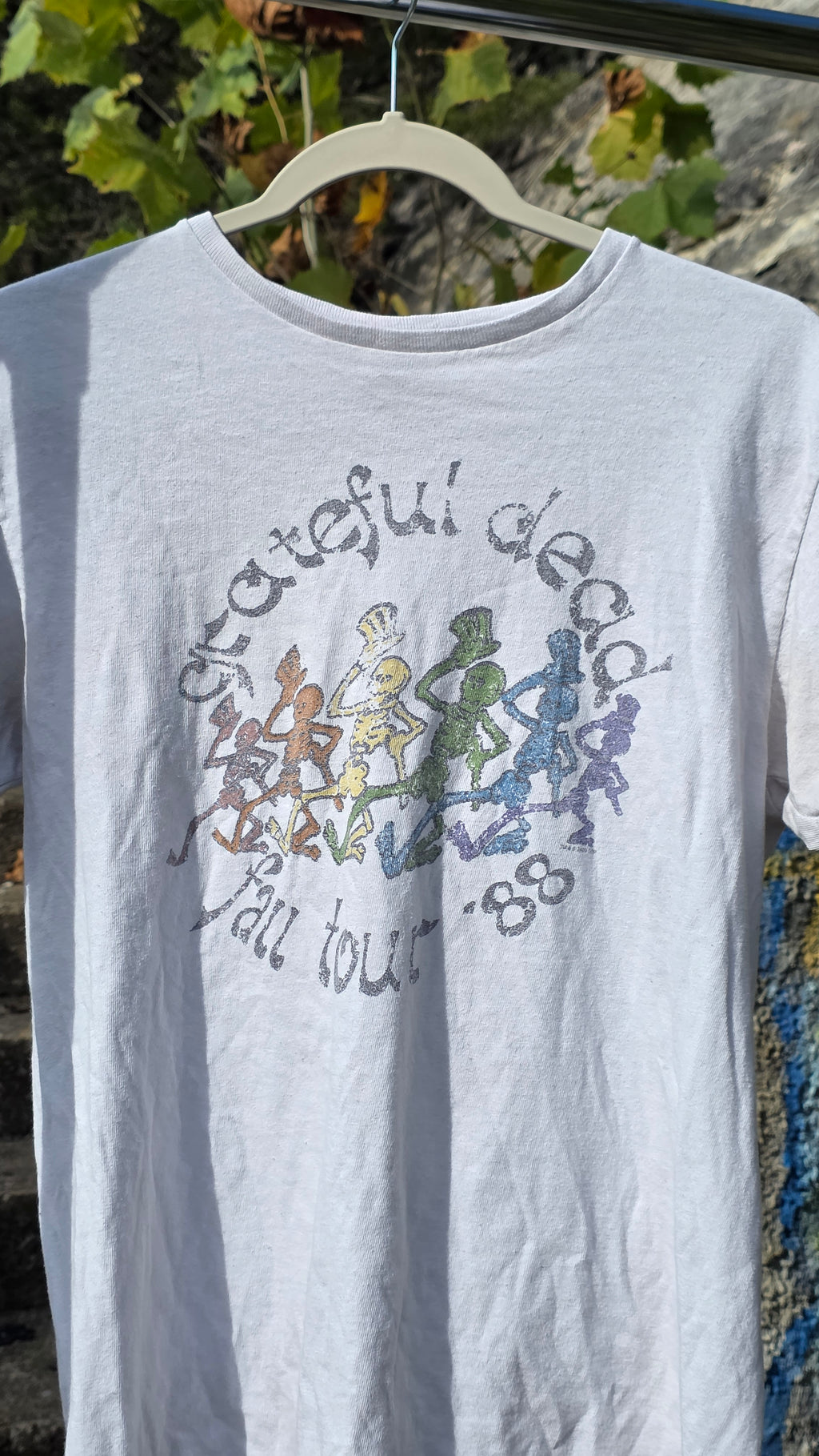 88' grateful dead "fall tour" tee size small