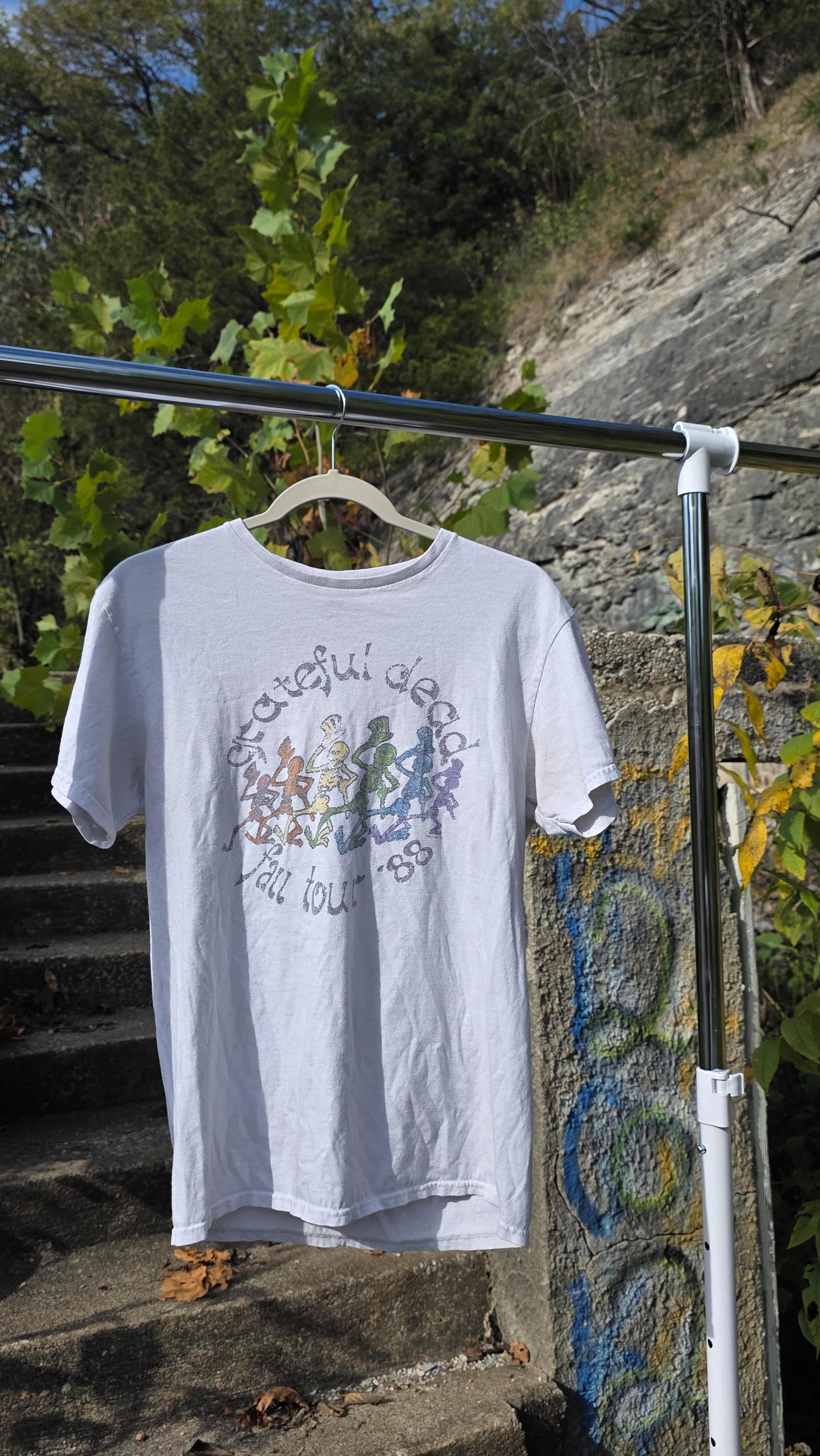 88' grateful dead "fall tour" tee size small