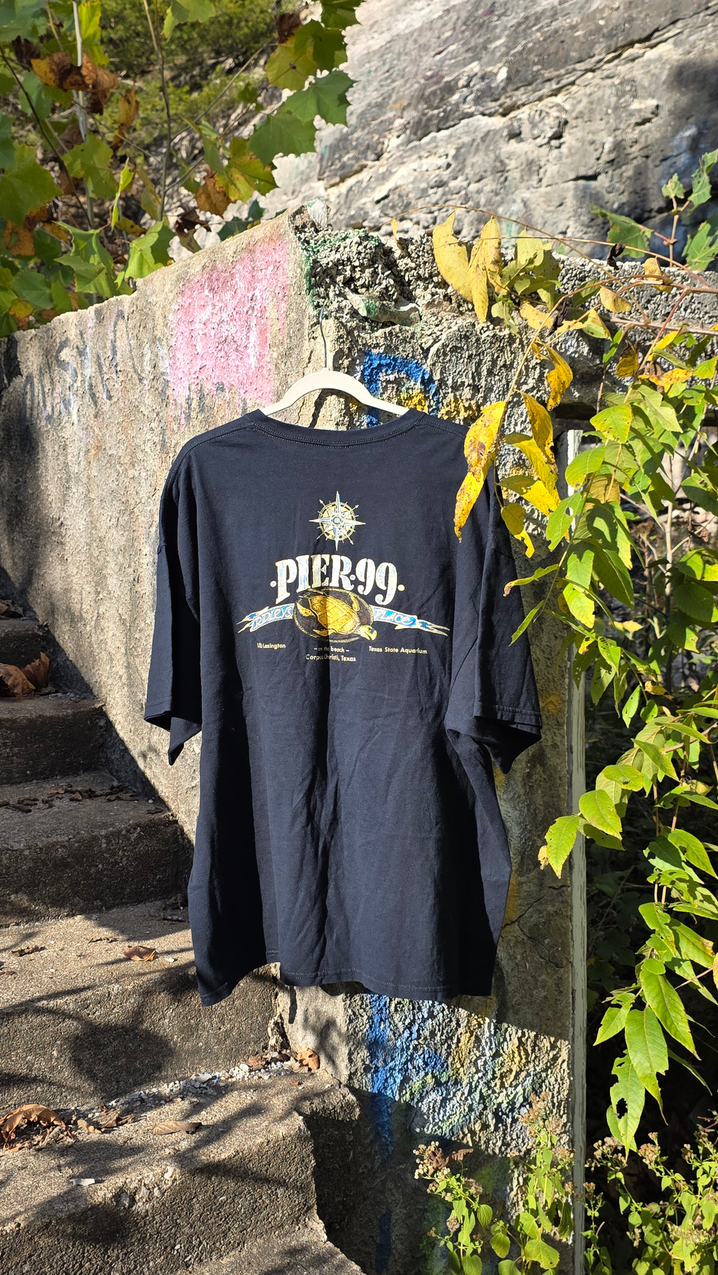 Pier 99, corpus Christi graphic tee. Size large
