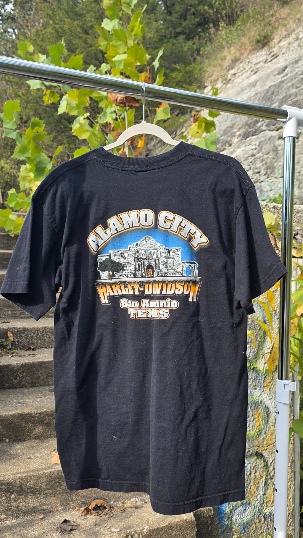 08' Harley Davidson "Alamo city, San Antonio texas" tee