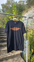 05' Harley Davidson "motor cycles" flame tee