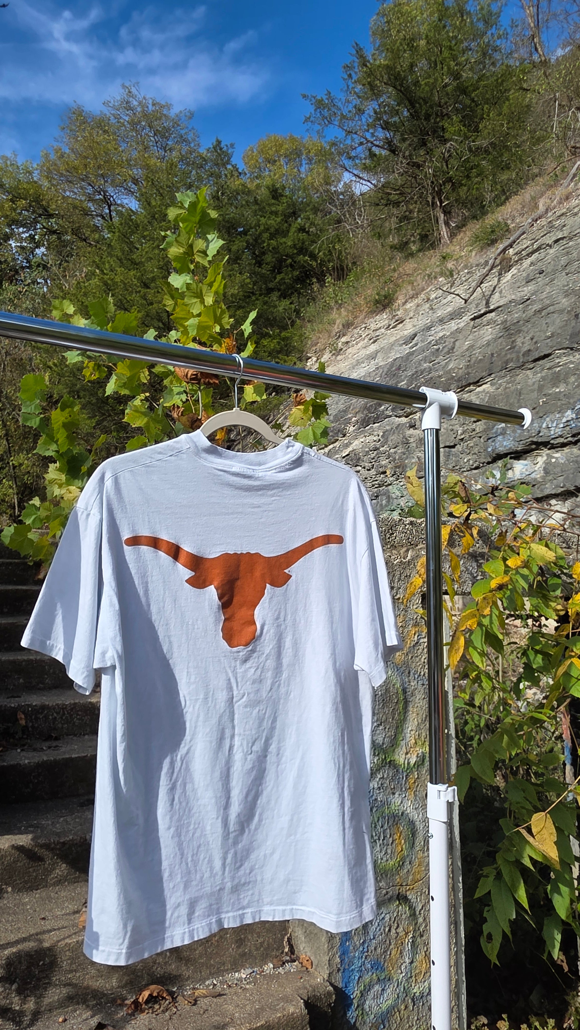 08' Texas "woman's tennis" tee size large