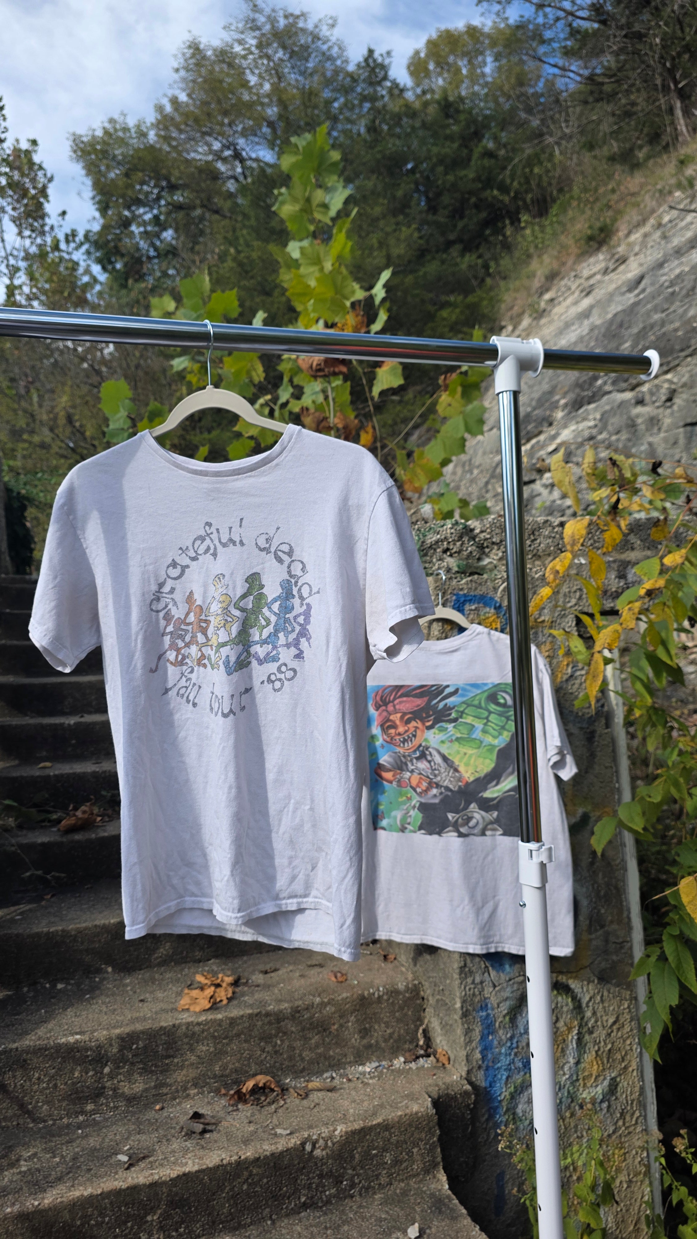 88' grateful dead/love scars 3 album graphic Tee, bundle