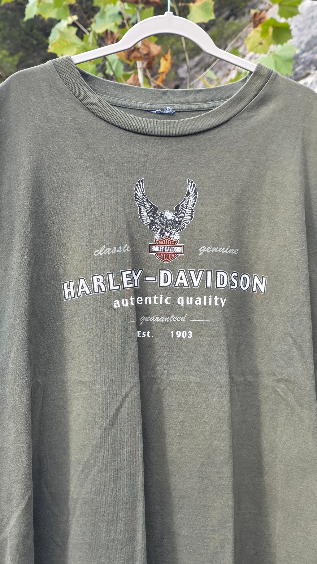 Sleeveless, Harley Davidson Est 1903 "grand canyon" tee. Size XL